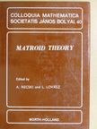 A. Björner - Matroid Theory [antikvár]