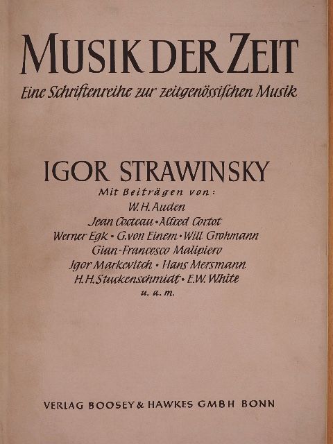Alfred Cortot - Musik der Zeit I. [antikvár]