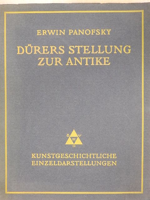 Erwin Panofsky - Dürers stellung zur Antike [antikvár]