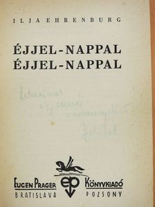 Ilja Ehrenburg - Éjjel-nappal éjjel-nappal [antikvár]
