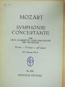 W. A. Mozart - Symphonie Concertante [antikvár]