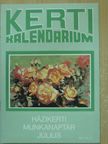 Biza Klára - Kerti Kalendárium 1989. július [antikvár]