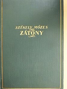 Székely Mózes - Zátony  [antikvár]