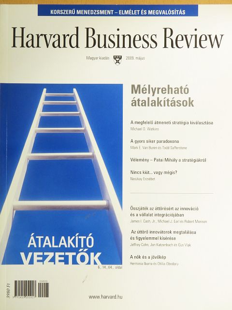 László József - Harvard Business Review 2009. május [antikvár]