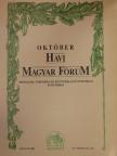 Angyal János - Havi Magyar Fórum 2003. október [antikvár]