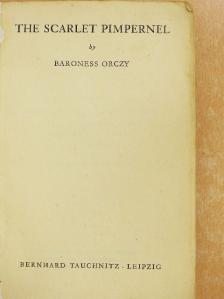 Baroness Orczy - The Scarlet Pimpernel [antikvár]