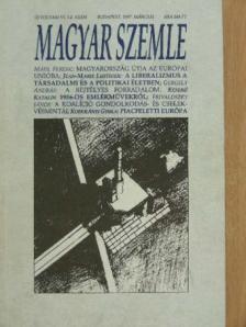 Anne-Marie Tartar Pál - Magyar Szemle 1997. március [antikvár]