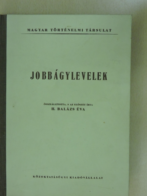 Jobbágylevelek [antikvár]
