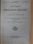 H. A. Korff - Egyetemes Philologiai Közlöny 1928. január-március [antikvár]