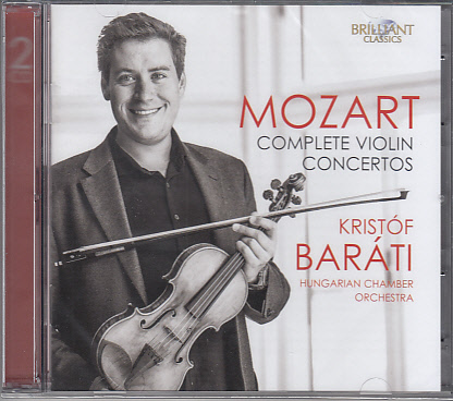 MOZART - COMPLETE VIOLIN CONCERTOS 2CD BARÁTI KRISTÓF