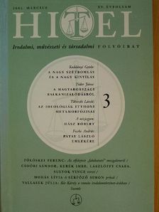 Fecske András - Hitel 2002. március [antikvár]