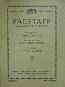 Arrigo Boito - Falstaff [antikvár]