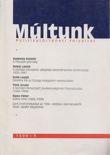 Sipos Levente - Múltunk 1999/1. [antikvár]