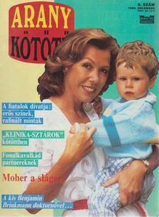 Scherz Ágnes (szerk.) - Arany Kötőtű 1990. 8. szám [antikvár]