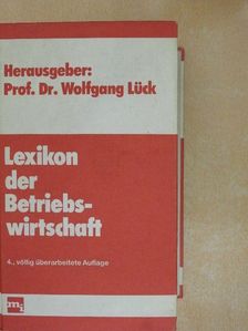 Lexikon der Betriebswirtschaft [antikvár]
