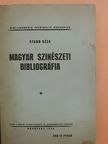 Staud Géza - Magyar szinészeti bibliográfia [antikvár]