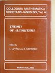 D. Z. Gevorkian - Theory of Algorithms [antikvár]