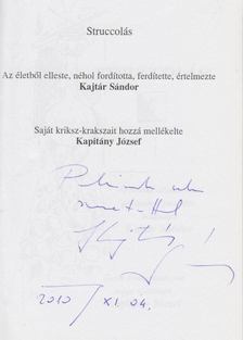 Kajtár Sándor - Struccolás (dedikált) [antikvár]