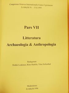 Christiane Günzel - Litteratura/Archaeologia & Anthropologia [antikvár]