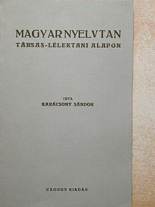 Karácsony Sándor - Magyar nyelvtan [antikvár]