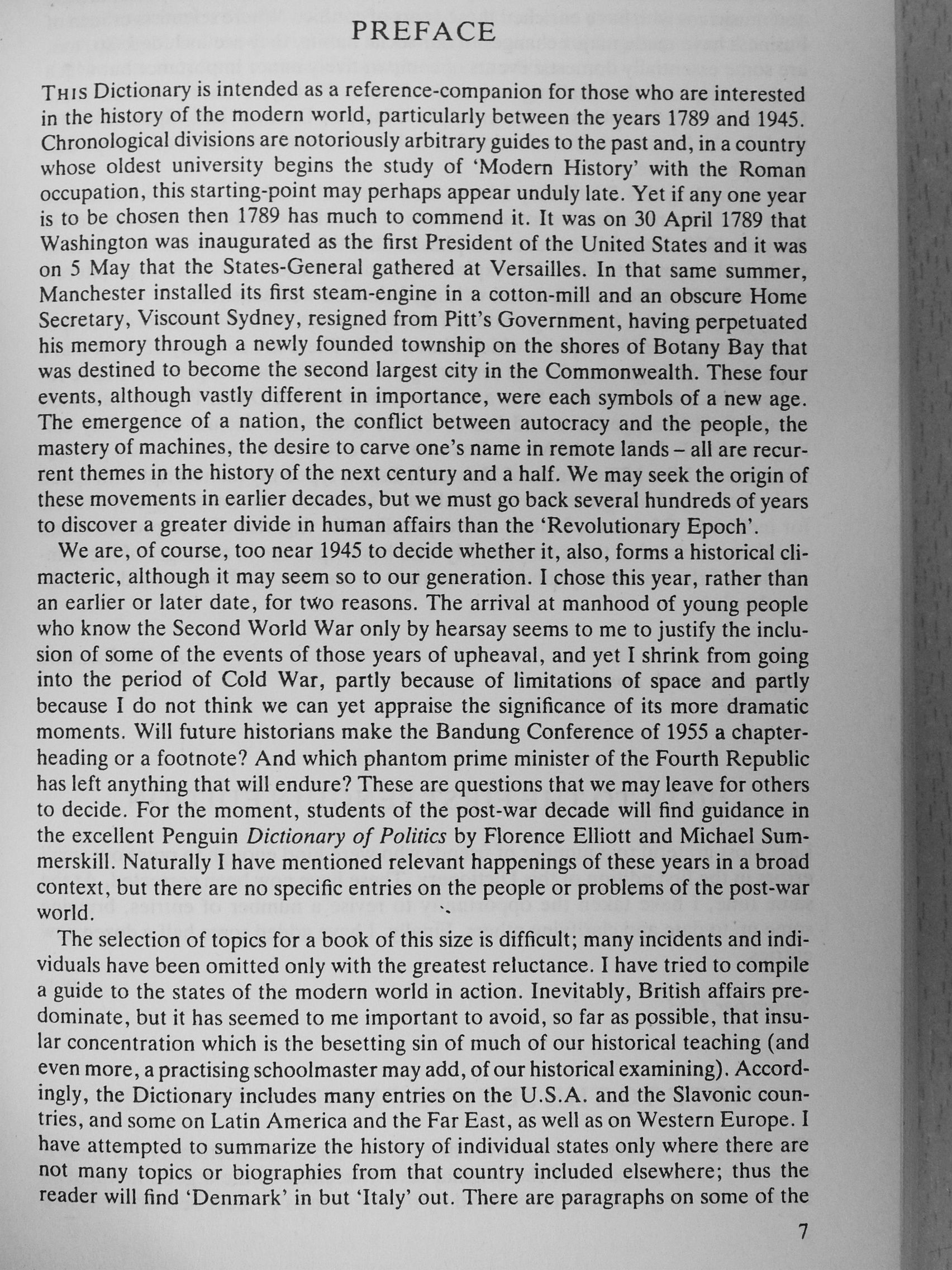 Alan Palmer - The Penguin Dictionary of Modern History 1789-1945 [antikvár]