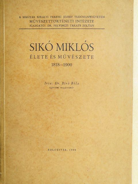Dr. Bíró Béla - Sikó Miklós [antikvár]