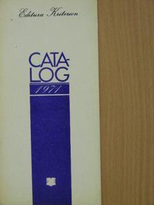 Kriterion katalógus 1971 [antikvár]