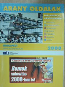 Arany Oldalak - Budapest 2008 [antikvár]