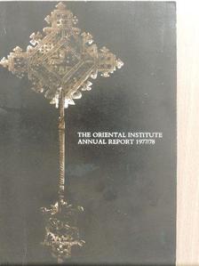 Bernard A. Lalor - The Oriental Institute Annual Report 1977/78 [antikvár]
