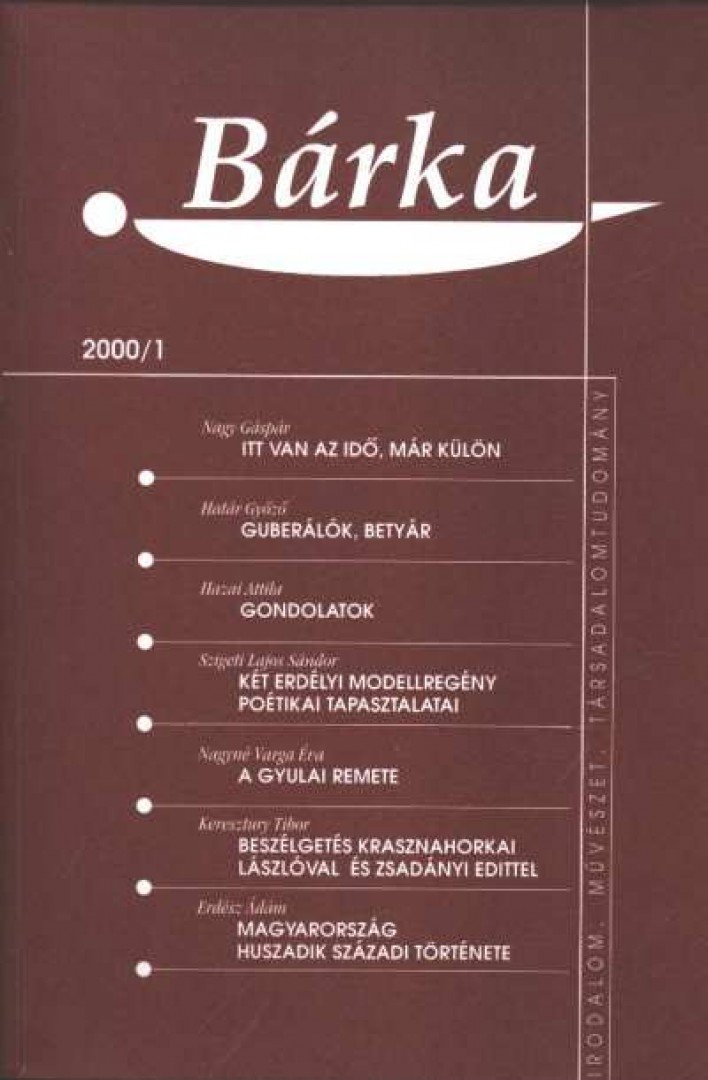 Bárka 2000/1. [antikvár]