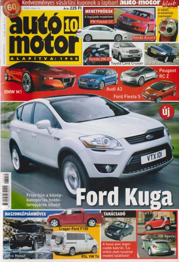 Szabó Róbert - Autó-Motor 2008. május 14. [antikvár]