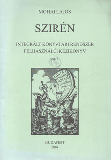 Mohai Lajos - Szirén [antikvár]