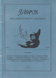 Biczó Iván (szerk.) - Jáspis I. évf. 1. szám 1990. szeptember [antikvár]