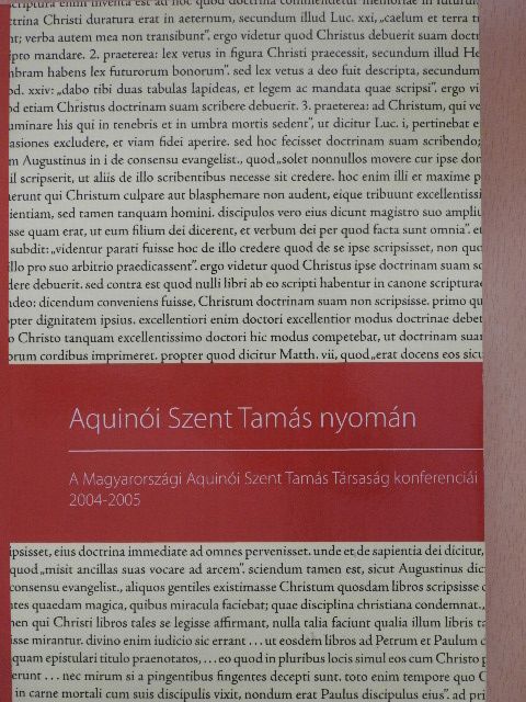 Boda László - Aquinói Szent Tamás nyomán [antikvár]