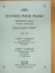 Horusitzky Zoltán - Oeuvres pour Piano [antikvár]