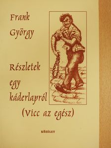 Frank György - Részletek egy káderlapról (dedikált példány) (Fábry Sándor könyvtárából) [antikvár]