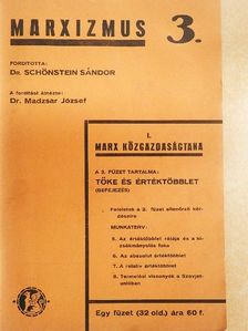 Marx - Marxizmus 3. [antikvár]