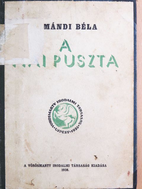 Simándi Béla - A mai puszta  [antikvár]