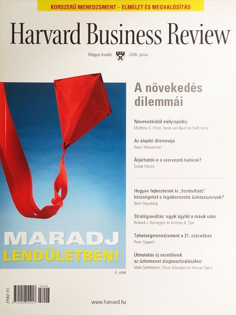 Dobák Miklós - Harvard Business Review 2008. június [antikvár]
