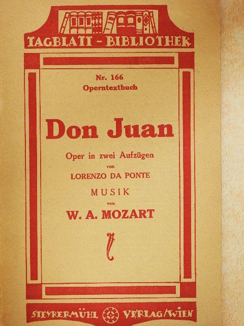 Lorenzo Da Ponte - Don Juan [antikvár]