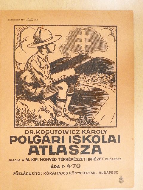 Dr. Kogutowicz Károly polgári iskolai atlasza [antikvár]
