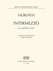HORVÁTH BALÁZS - INTERMEZZO PER QUARTETTO D'ARCHI