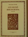 Hartyányi István - Szíj Rezső bibliográfia [antikvár]