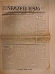 Endrődi Béla - Nemzeti Ujság 1930. november 1. [antikvár]
