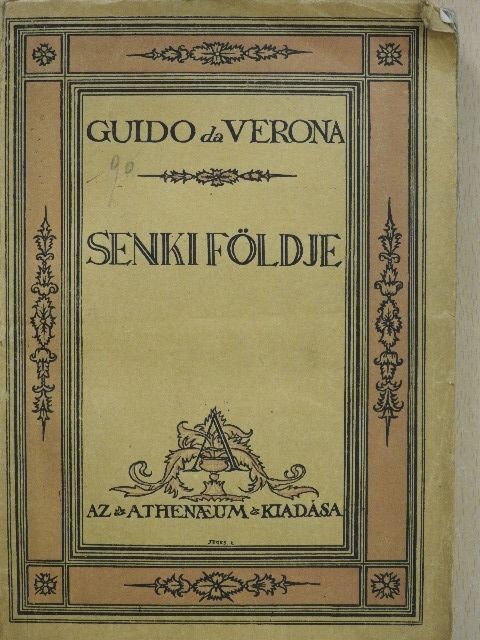 Guido Da Verona - Senki földje [antikvár]