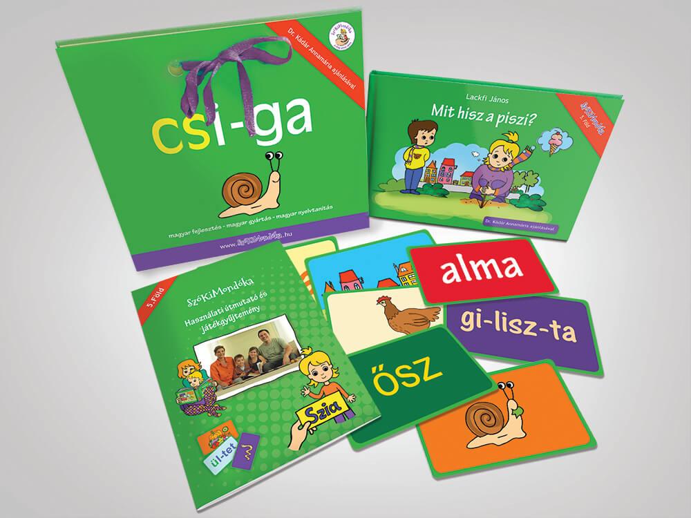 Lackfi János, Miller-Ferjentsik Viola - Föld (csi-ga) - SzóKiMondóka játékcsomag sorozat 5.