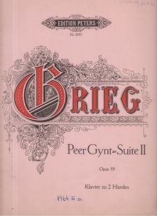 GRIEG, EDVARD - Peer Gynt  = Suite II. Opus 55 [antikvár]