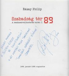 Rákay Philip - Szabadság tér '89 (dedikált) [antikvár]