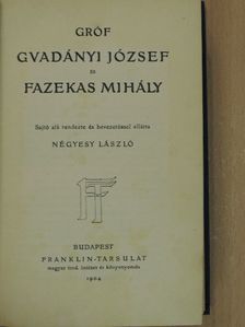 Fazekas Mihály - Gróf Gvadányi József és Fazekas Mihály [antikvár]