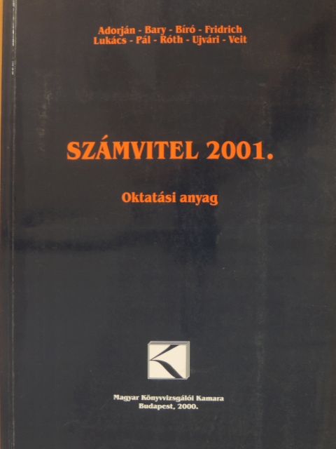Bary László - Számvitel 2001. [antikvár]